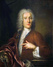 Self-Portrait, 1731. Creator: Platzer, Johann Georg (1704-1761)