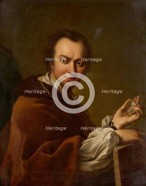 Self-portrait, 1731/1735 . Creator: Martin van Meytens.