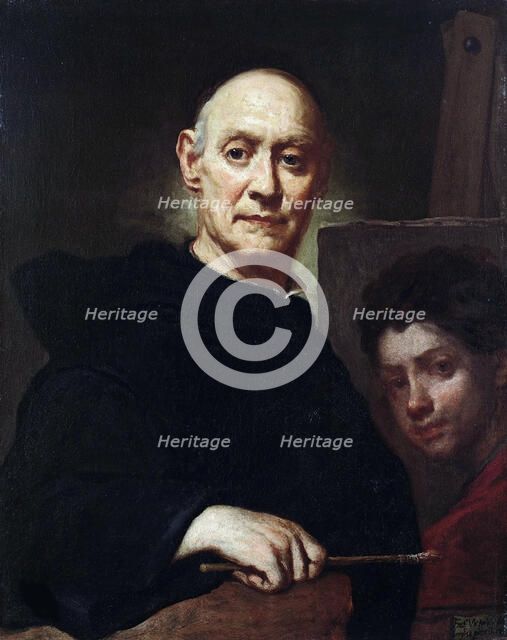 Self-Portrait, 1732. Creator: Fra' Galgario (Giuseppe Vittore Ghislandi) (1655-1743).