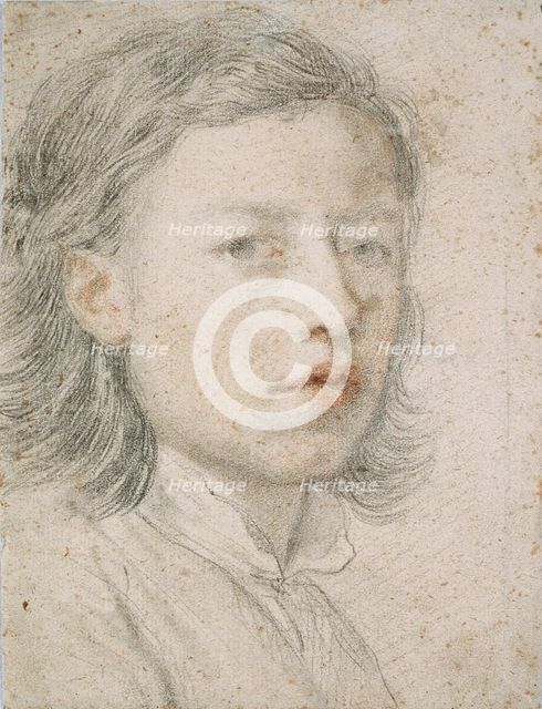 Self-Portrait, 1740. Artist: Mengs, Anton Raphael (1728-1779)