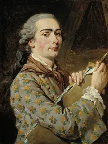 Self Portrait, 1750-1755. Creator: Louis Jean Francois Lagrenee