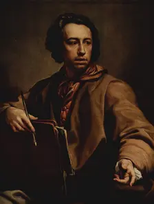 Self-Portrait, 1775. Creator: Anton Raphael Mengs