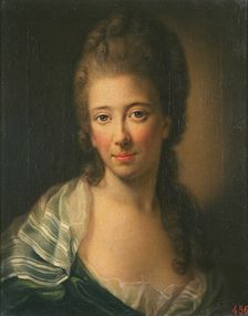 Self-portrait, 1770. Creator: Matthieu, Rosina Christiana Ludovika (1748-1795)