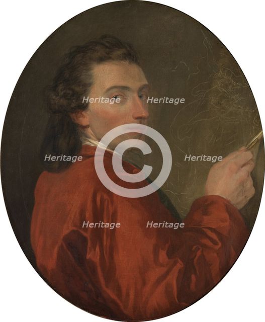 Self-portrait, 1771. Creator: Joseph Benoit Suvee.