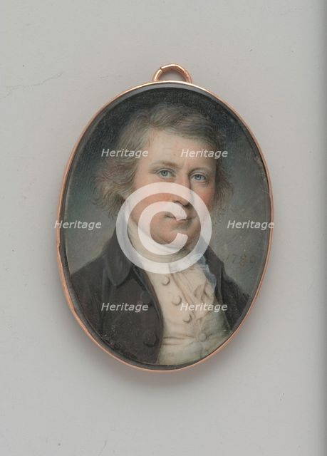 Self-portrait, 1789. Creator: James Peale.