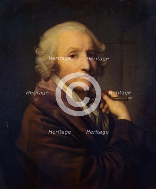 Self-Portrait, 1780. Creator: Jean-Baptiste Greuze.