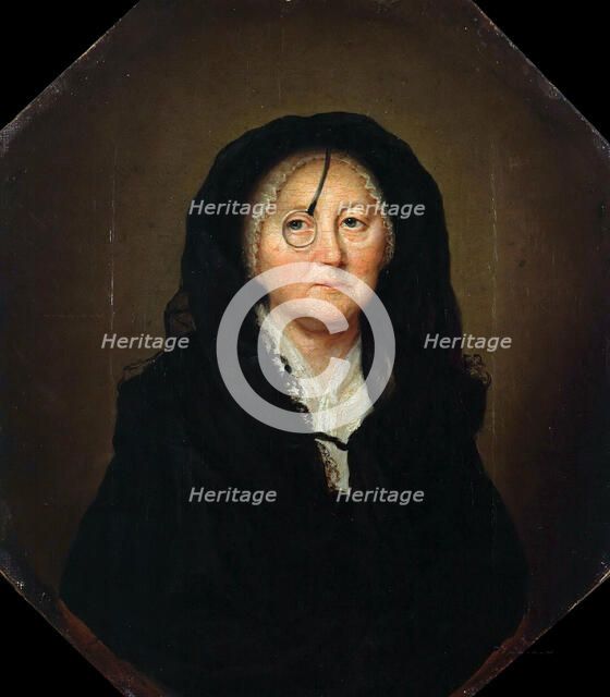 Self-Portrait, 1780. Creator: Therbusch-Lisiewska, Anna Dorothea (1721-1782).