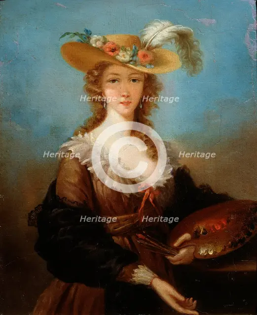 'Self-portrait', 1782. Artist: Elisabeth Louise Vigee-LeBrun