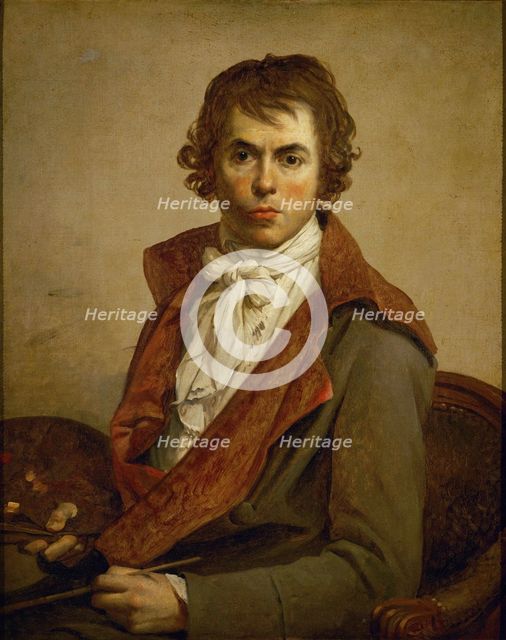 Self-Portrait, 1794. Artist: David, Jacques Louis (1748-1825)