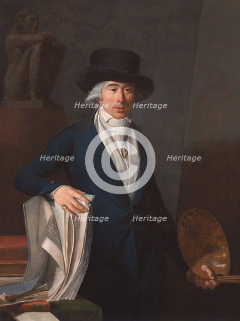 Self-portrait, 1795-1796. Creator: Le Brun, Jean-Baptiste Pierre (1748-1813).