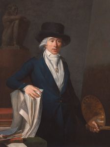 Self-portrait, 1795-1796. Creator: Le Brun, Jean-Baptiste Pierre (1748-1813)