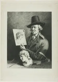Self-Portrait, 1796. Creator: Jean-Jacques de Boissieu