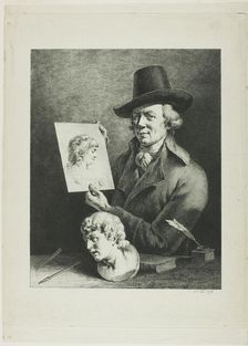 Self-Portrait, 1796. Creator: Jean-Jacques de Boissieu