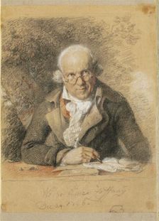 Self-portrait, 1796. Creator: Zoffani, Johann (1733-1810)