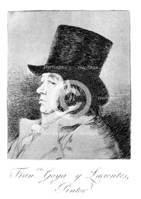 'Self portrait', 1799. Artist: Francisco Goya