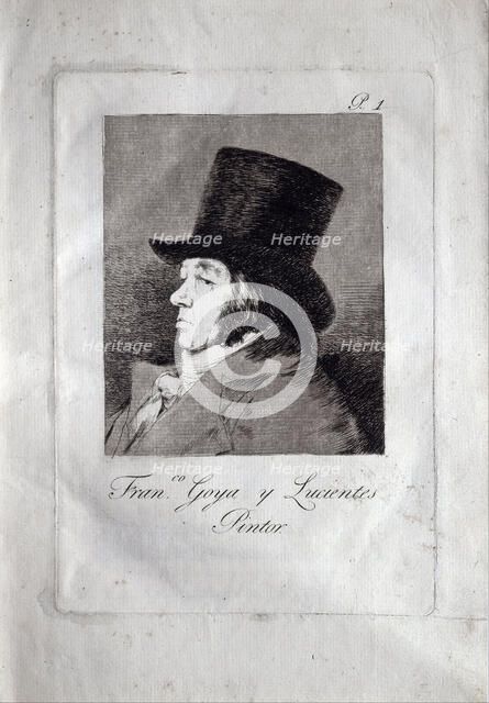 Self-Portrait, 1799. Artist: Goya, Francisco, de (1746-1828)