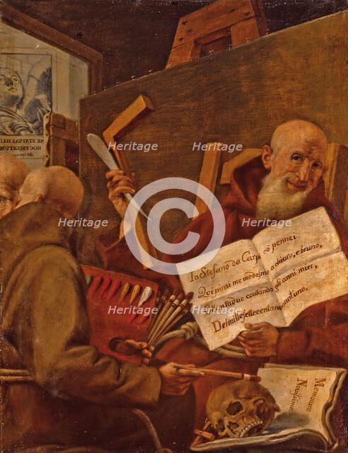 Self-portrait, 1790. Creator: Carpi, Fra Stefano da (1710-1796).