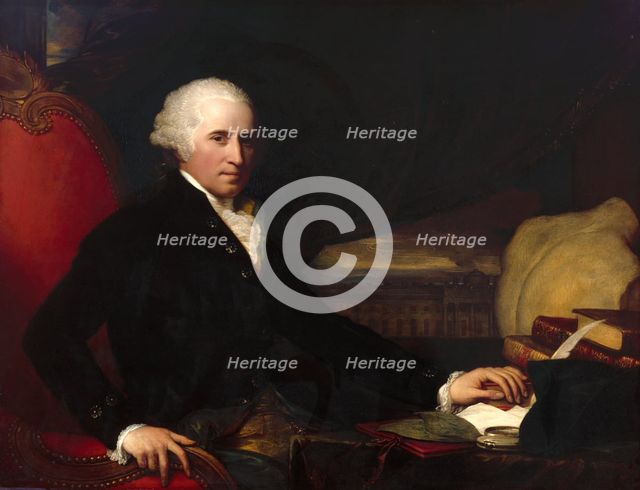 Self-portrait, 1793. Creator: Benjamin West.