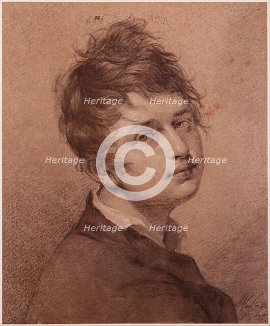 Self-portrait, 1805. Artist: Schadow, Friedrich Wilhelm, von (1788-1862)