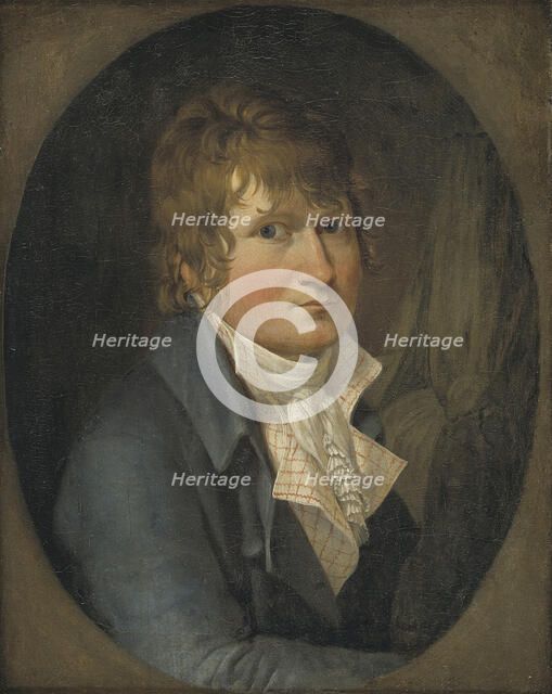 Self-Portrait, 1807-1810. Creator: CW Eckersberg.