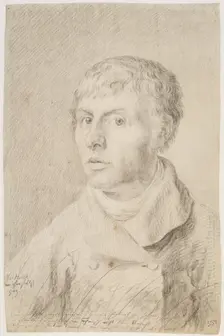 Self-Portrait, 1800. Artist: Friedrich, Caspar David (1774-1840)