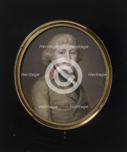 Self portrait, 1800. Creator: Lorentz Svensson Sparrgren.