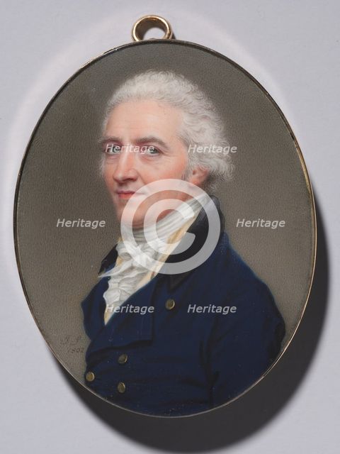 Self-Portrait, 1802. Creator: John I Smart (British, 1741-1811).