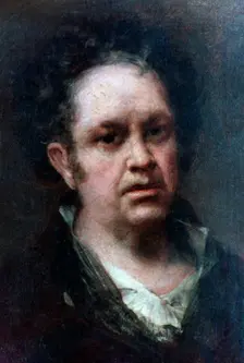 Self Portrait 1815. Artist: Francisco Goya