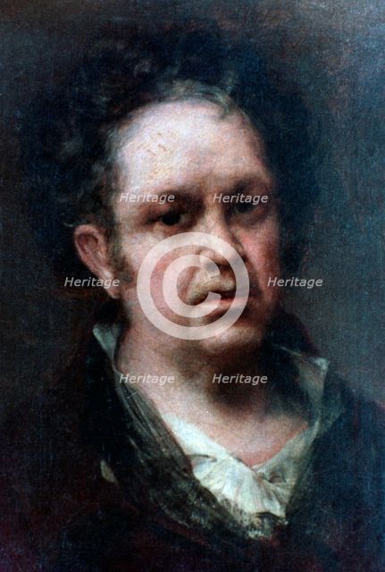 'Self Portrait', 1815. Artist: Francisco Goya