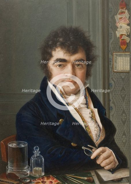 Self-portrait, 1817. Creator: Louis-Marie Autissier.