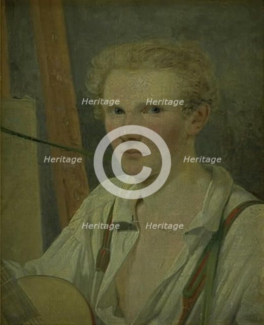 Self-Portrait, 1819-1832. Creator: Wilhelm Bendz.