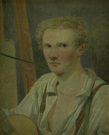 Self-Portrait, 1819-1832. Creator: Wilhelm Bendz