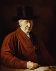 Self-Portrait, 1819. Creator: Benjamin West