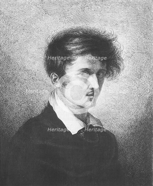 Self-portrait, 1813. Artist: Grimm, Ludwig Emil (1790-1863)