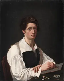 Self Portrait, 1824. Creator: François LePage (French, 1796-1871)