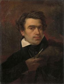 Self Portrait, 1824. Creator: Pieter Van Hanselaere