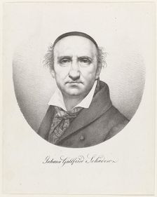 Self-Portrait, 1825. Creator: Schadow, Johann Gottfried (1764-1850)