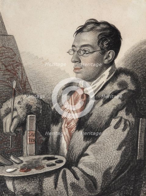 Self-Portrait, 1820-1823. Creator: Hampeln, Carl, von (1794-after 1880).