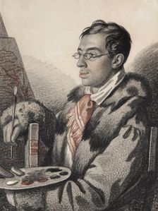 Self-Portrait, 1820-1823. Creator: Hampeln, Carl, von (1794-after 1880)