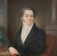 Self portrait, 1820. Creator: Anders Gustaf Andersson