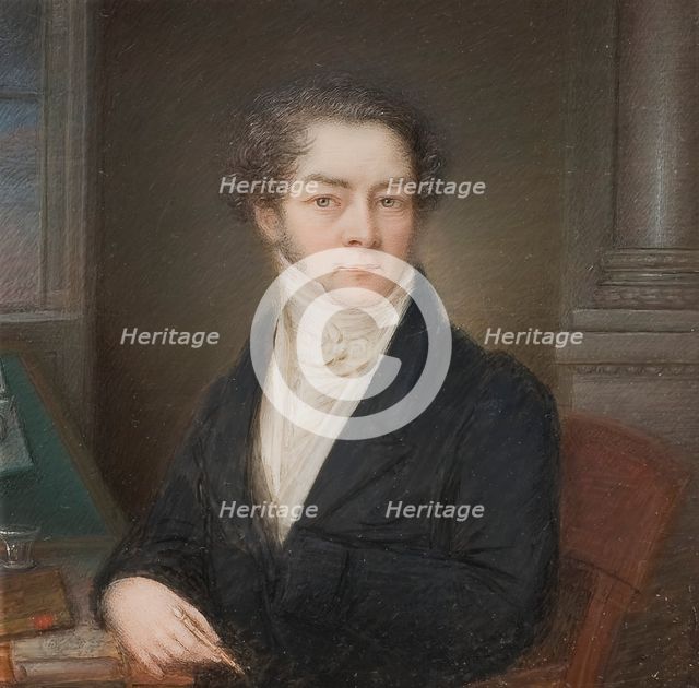 Self portrait, 1820. Creator: Anders Gustaf Andersson.