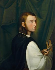 Self-portrait, 1820. Creator: Johann Scheffer von Leonhardshoff