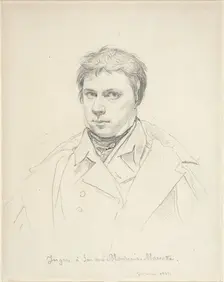 Self-Portrait, 1822. Creator: Jean-Auguste-Dominique Ingres