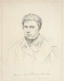 Self-Portrait, 1822. Creator: Jean-Auguste-Dominique Ingres