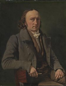 Self-Portrait, 1836. Creator: Christian Albrecht Jensen