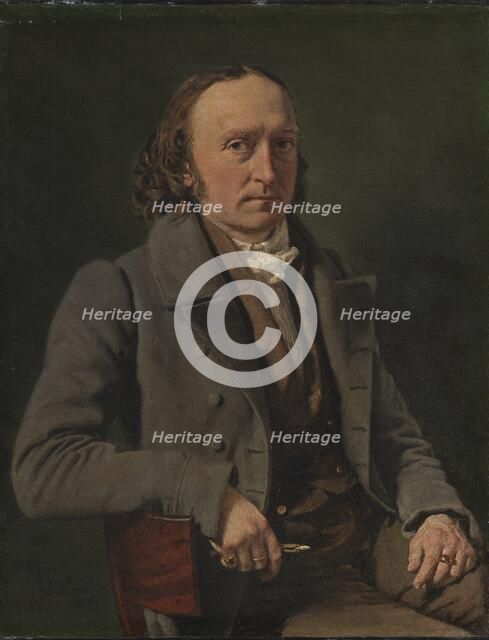 Self-Portrait, 1836. Creator: Christian Albrecht Jensen.