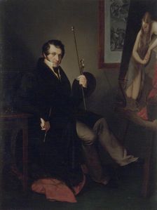 Self-Portrait, 1831. Creator: Schiavoni, Natale (1777-1858)