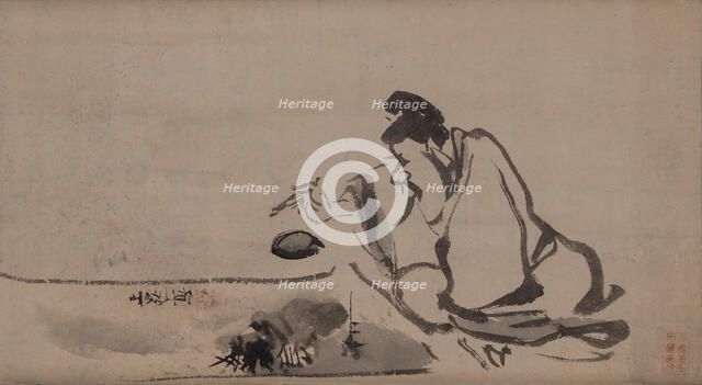 Self-portrait, 1832. Creator: Buncho; Tani (1763-1841).