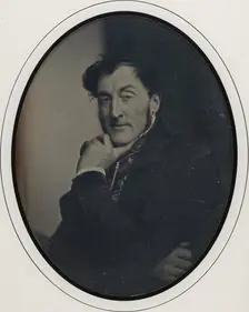 Self-Portrait, 1846-47. Creator: Baron Louis-Adolphe Humbert De Molard
