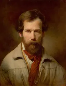 Self-portrait, 1846. Creator: Friedrich von Amerling